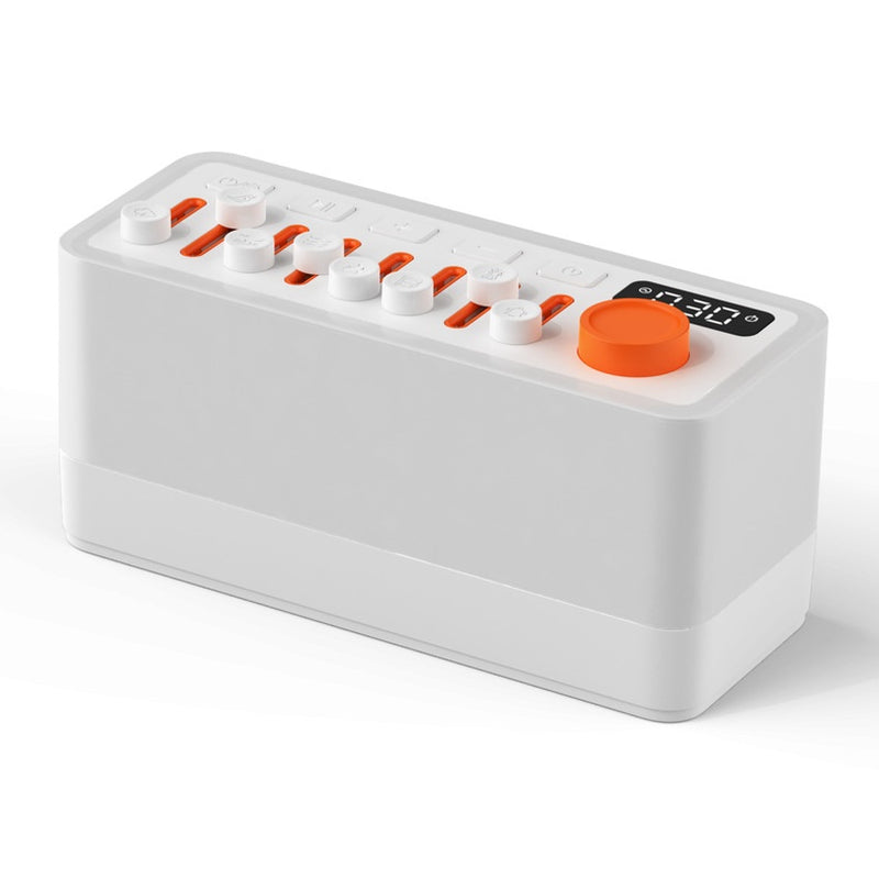 White Noise Sleep Sound Machine DIY Bluetooth-Compatible Stereo Light RGB Seven-Color Atmosphere Night Light