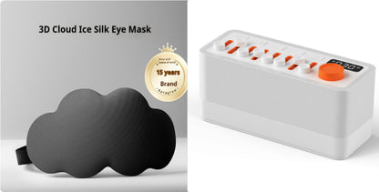 White Noise Sleep Sound Machine DIY Bluetooth-Compatible Stereo Light RGB Seven-Color Atmosphere Night Light